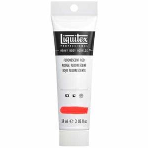 Liquitex  Heavy Body Paint- Fluorescent Red-2oz