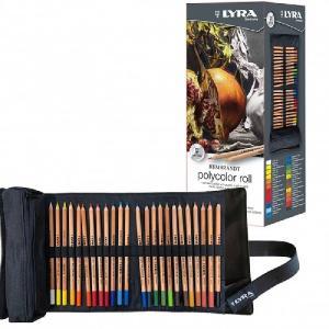 Lyra Rembrandt Polycolor Pencils Roll 24 Pcs   LYL2004240