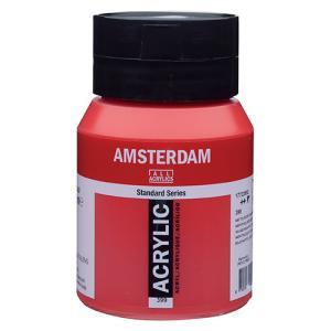 Royal Talens Amsterdam Acrylic Paint - (16.9oz/500ml) Naphthol Red Deep