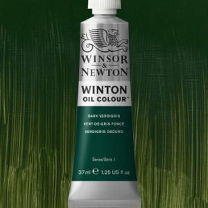 Winsor & Newton Winton Oil Colour Paint - (1.25oz/37ml) Dark Verdigris