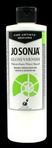 Chroma's Jo Sonja Medium - (8.4oz/250ml) Polyurethane Gloss Varnish 3701