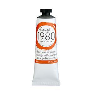 Gamblin 1980 Oil Colors – (1.25oz/37ml) Permanent Orange