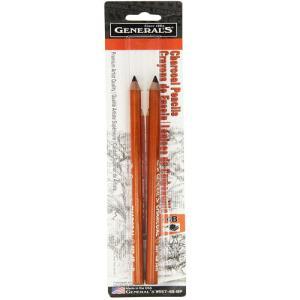 General's Charcoal Pencil - 4B Soft 2 Pack