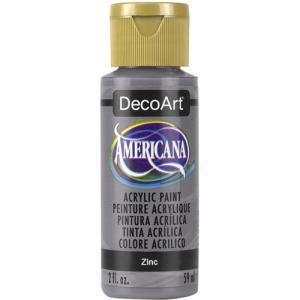 DecoArt Americana Acrylic Paint - (2oz/59ml) Zinc