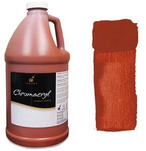 Chromacryl Acrylic Paint – 2 Liter (67.7oz)- Red Oxide
