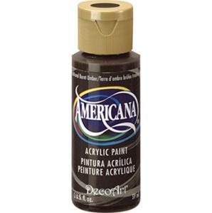DecoArt Americana Acrylic Paint - (2oz/59ml) Traditional Burnt Umber