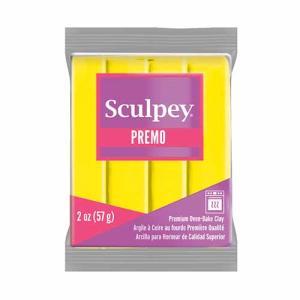 Sculpey Premo Oven-Bake Clay (2oz bar) - Zinc Yellow Hue