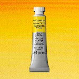 Winsor & Newton Professional Water Colour – (.17oz/5ml) New Gamboge