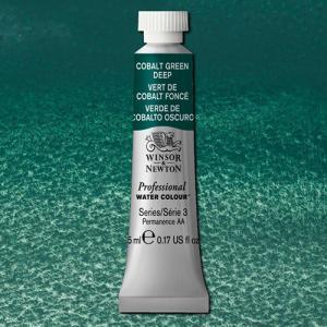 Winsor & Newton Professional Water Colour – (.17oz/5ml) Cobalt Green Deep