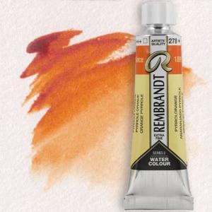 Royal Talens Rembrandt Watercolour - (0.3oz/10ml) Pyrrole Orange