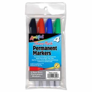 Permanent Fine Tip Marker- Assortment (4ct)