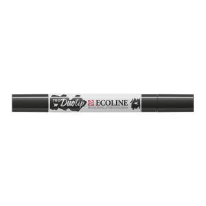 Ecoline Duotip Watercolor Marker - Black 700