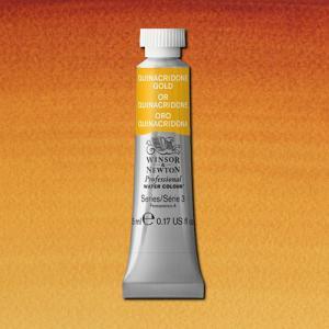 Winsor & Newton Professional Water Colour  (.17oz/5ml) Transparent Gold Deep (formerly Quinacridone Gold)