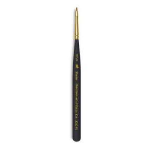Princeton 3050 Series Mini Detailer Synthetic Sable Flat Shader Brush 10/0