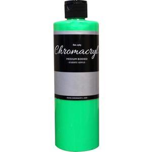 Chromacryl Acrylic Paint - (16.9oz/473ml) Neon Green