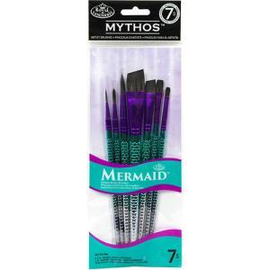 Royal Langnickel Mythos Mermaid Brush Set - (7 Pack) Assortment #4