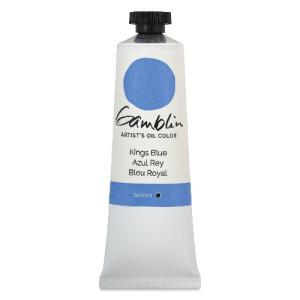 Gamblin Artists Oil Colors (1.25oz/37ml) King's Blue  1370