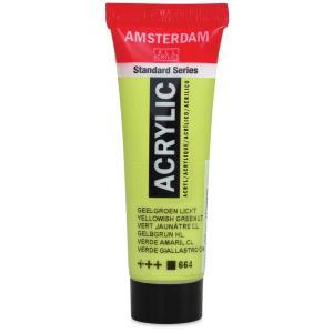 Royal Talens Amsterdam Acrylic Paint - (4.1oz/120ml) Yellowish Green Light