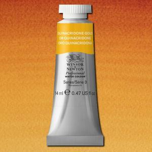 Winsor & Newton Professional Water Colour – (.47oz/14ml) Quinacridone Gold