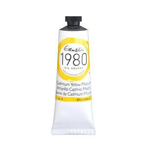 Gamblin 1980 Oil Colors – (1.25oz/37ml) Cadmium Yellow Medium