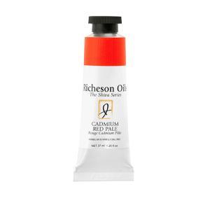 Richeson Shiva Series Oil Paint - (1.25oz/37ml) Cadmium Red Pale
