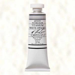 M. Graham & Co. Watercolor Paint – (0.5oz/15ml) Titanium White