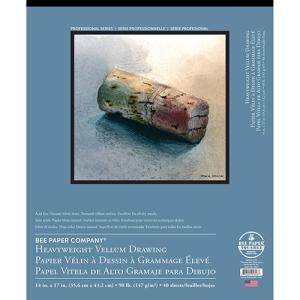 Bee Paper Heavyweight Vellum Drawing Pad 14" x 17" - (40 Sheets, 90lb)