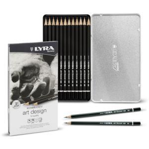 Lyra Rembrandt Art Design Pencil Metal Box Set - 12pc