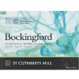 St Cuthbert's Bockingford Watercolor Glue Bound Pad - 9"X12" Cold Press  47130001011C