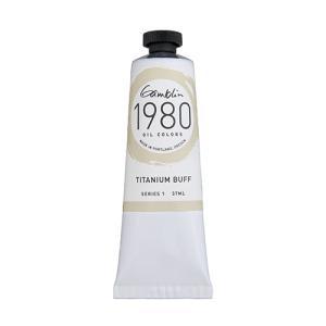 Gamblin 1980 Oil Colors – (1.25oz/37ml) Titanium Buff