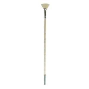 Daler Rowney Robert Simmons Signet Bristle Brush - Fan, Long Handle, Size 2  DR222146002