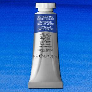 Winsor & Newton Professional Water Colour – (1.25oz/37ml) Ultramarine (Green Shade)