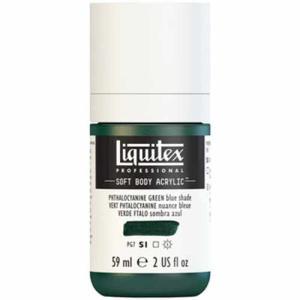 Liquitex Professional Soft Body Acrylic Paint - (2oz/59ml) Phthalo Green Blue Shade
