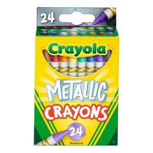 Crayola Crayons - (24 Pack) Metallic