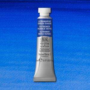Winsor & Newton Professional Water Colour – (.17oz/5ml) Ultramarine (Green Shade)