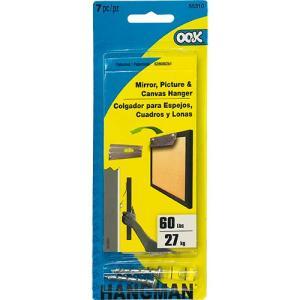 Ook Mirror, Picture, & Canvas Hanger Kit - (7 Pieces) 60lbs