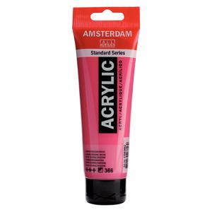 Royal Talens Amsterdam Acrylic Paint - (4.1oz/120ml) Quinacridone Rose