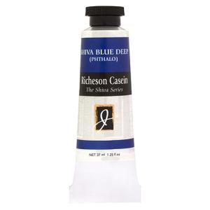 Richeson Shiva Series Casein Paint - (1.25oz/37mL) Shiva Blue Deep