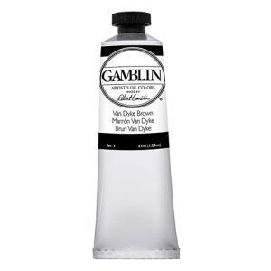 Gamblin Artist’s Oil Colors – (1.25oz/37ml) Van Dyke Brown