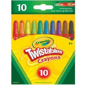 Crayola Mini Twistables Crayons - (10 Pack)  52-9715