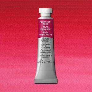 Winsor & Newton Professional Water Colour – (.17oz/5ml) Permanent Rose