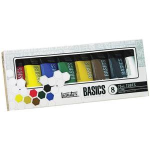 Liquitex Basics Acrylic 75ml Tube Set - (8 Pack)