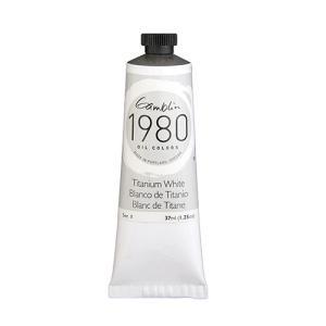 Gamblin 1980 Oil Colors – (1.25oz/37ml) Titanium White