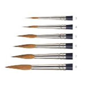#7 Pointed Round Artist' Watercolor Brush