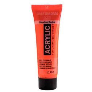 Royal Talens Amsterdam Acrylic Paint - (0.7oz/20ml) Reflex Orange