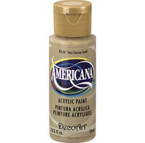 DecoArt Americana Acrylic Paint - (2oz/59ml) Khaki Tan