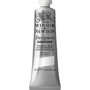 Winsor & Newton Designers Gouache  (1.25oz/37mL) Permanent White