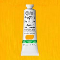 Winsor & Newton Artists' Oil Colour Paint - (1.25oz/37ml) Cadmium-Free Yellow