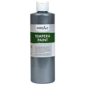 Handy Art Tempera Paint - (16oz/473ml) Silver