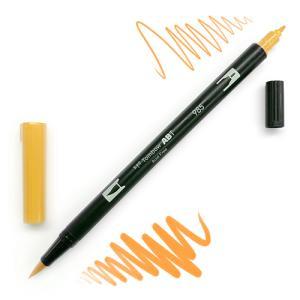 Tombow Dual Brush Pen -Chrome Yellow 985